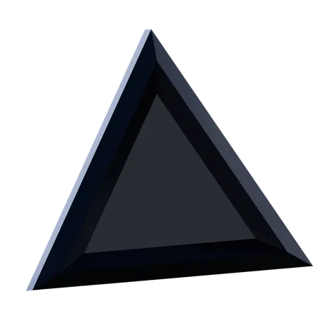 Triangle Abstract  3D Icon