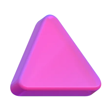 Triangle Abstract Shape  3D Icon