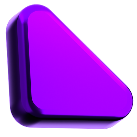 Triangle Abstract Shape  3D Icon