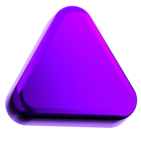 Triangle Abstract Shape  3D Icon