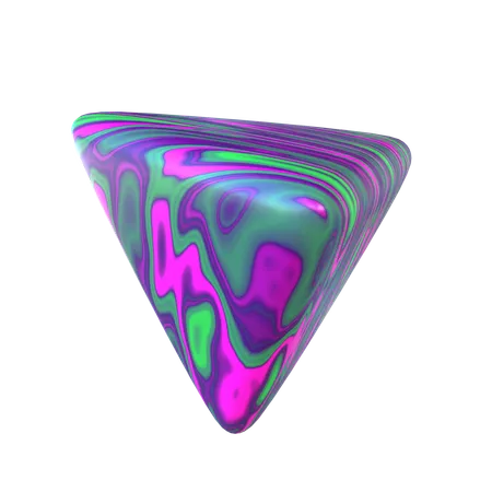 Triangle Abstract Shape  3D Icon