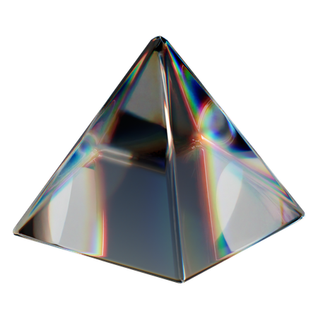 Triangle Abstract Shape  3D Icon