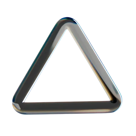 Triangle Abstract Shape  3D Icon