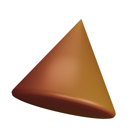 Triangle fermé  3D Icon