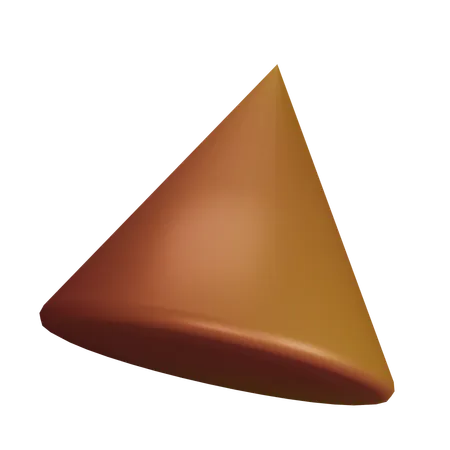 Triangle fermé  3D Icon