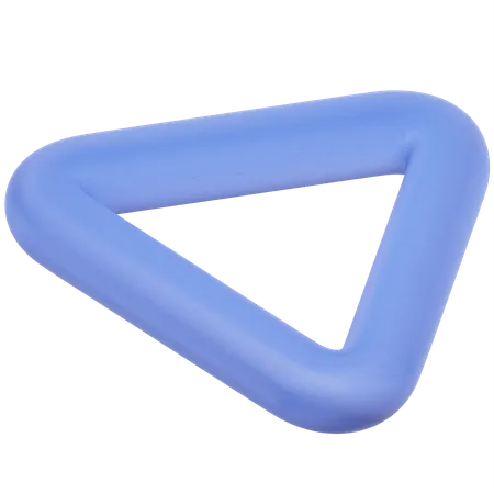 Forme abstraite de triangle  3D Icon