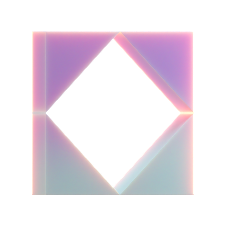 Triangle Frame  3D Icon