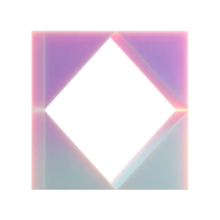 Triangle Frame  3D Icon