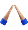 Triangle hand gesture
