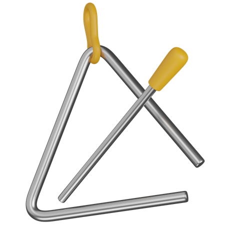 Triangle instrument  3D Icon