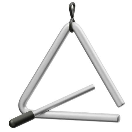 Triangle Instrument  3D Icon