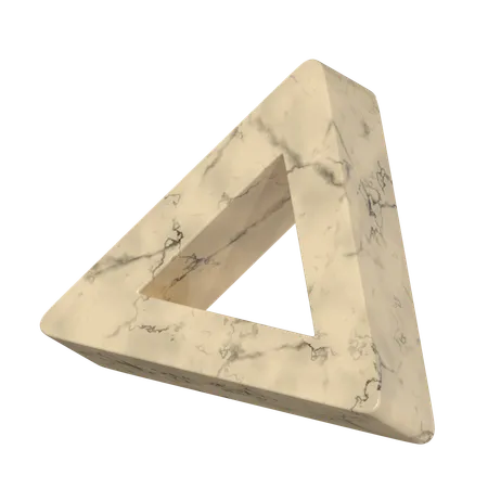 Marbre triangulaire  3D Icon