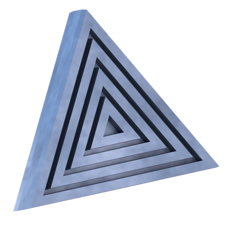 三角迷路  3D Icon