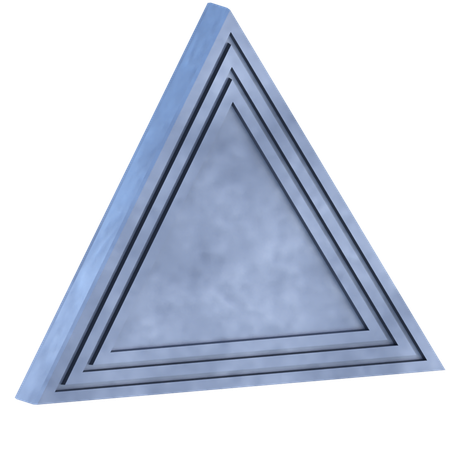 三角迷路  3D Icon