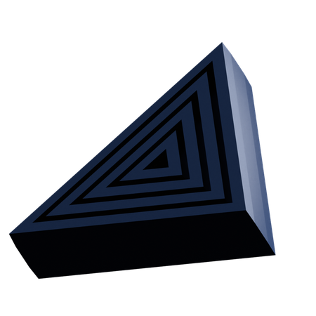 Triangle Maze  3D Icon