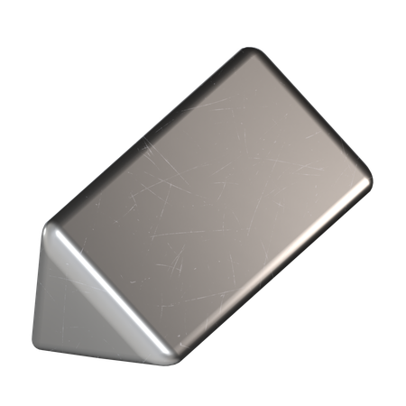 Triangle Metal  3D Icon