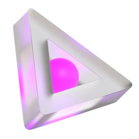 Triangle Morphic  3D Icon