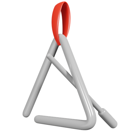 Triangle musical  3D Icon