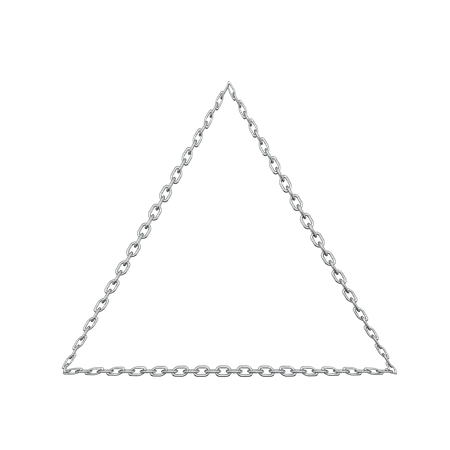 Triangle Ornament  3D Icon