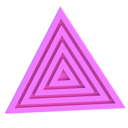 Triangle Puzzle  3D Icon