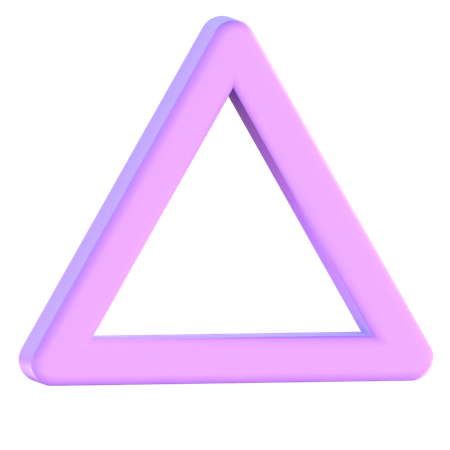 三角形  3D Icon