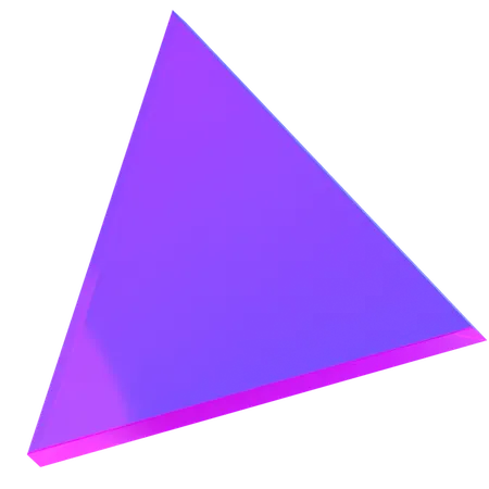Triangle Shape  3D Icon