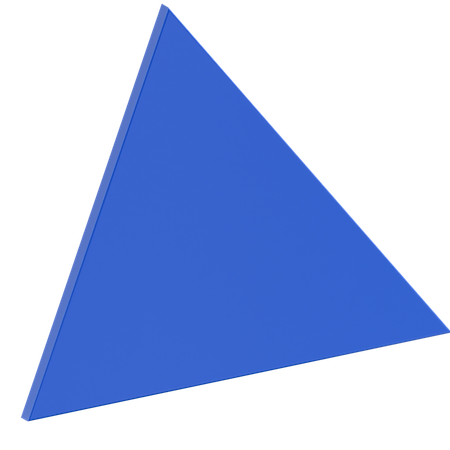 Triangle Shape  3D Icon