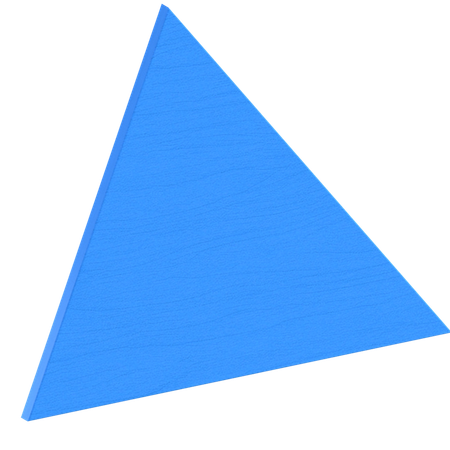 Triangle Shape  3D Icon