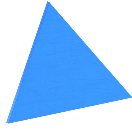 Triangle Shape  3D Icon