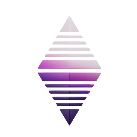 Triangle Shape  3D Icon