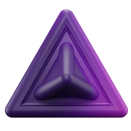 Triangle Shape  3D Icon