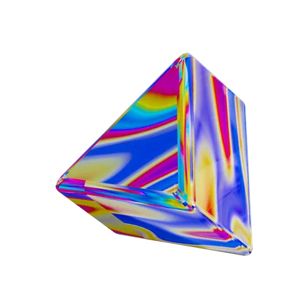 Triangle Shape  3D Illustration
