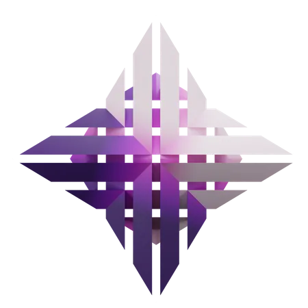 Premium Geometric Triangle Icon Pack 3D Icon