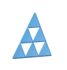 Triangle stack