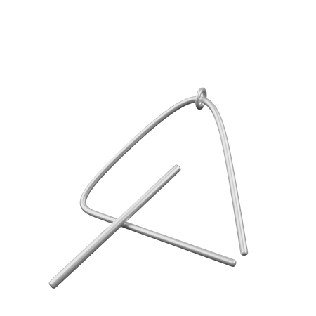 Triangle Ting  3D Illustration