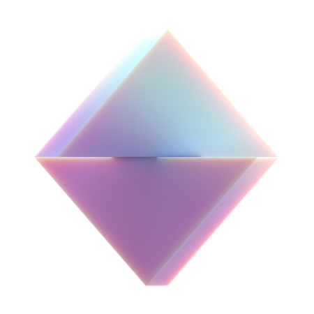 Triangle tordu  3D Icon