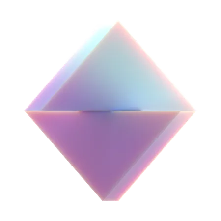 Triangle tordu  3D Icon