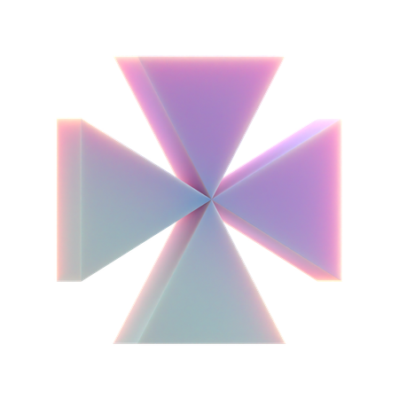 Triangles  3D Icon