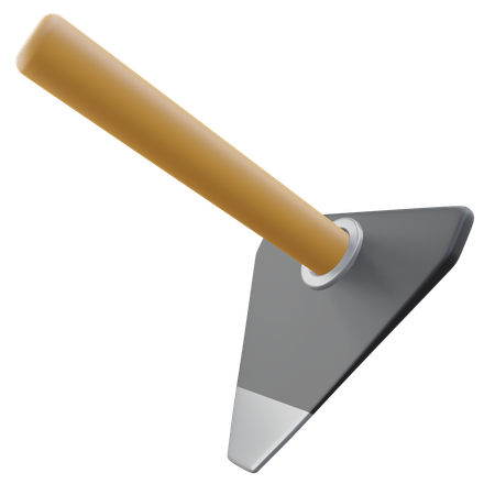 Triangular Hoe  3D Icon