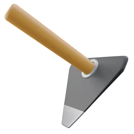 Triangular Hoe  3D Icon