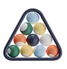 Triangular Rack Billiard Balls