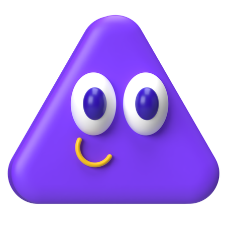 Triângulo  3D Icon