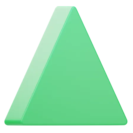 Triângulo  3D Icon