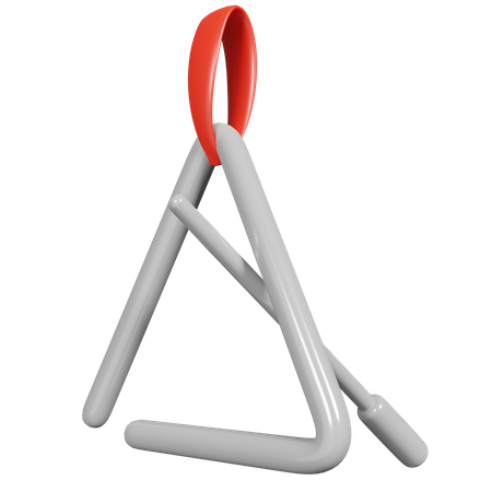 Triangulo musical  3D Icon