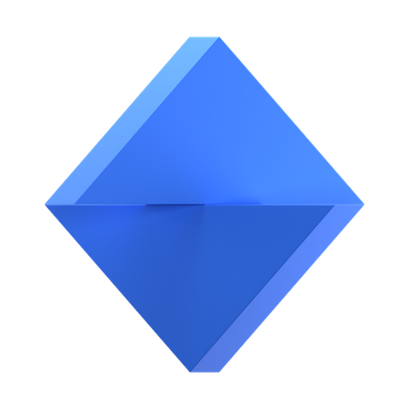Triangulo retorcido  3D Icon