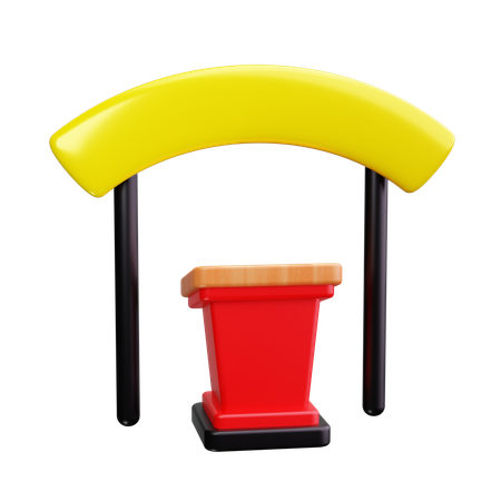 Tribun  3D Icon