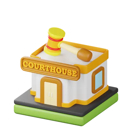 Tribunal  3D Icon