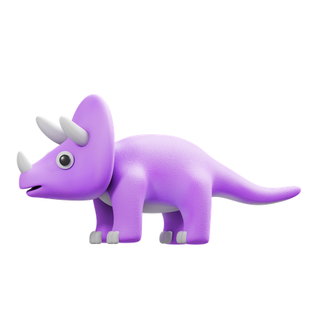 Triceratops  3D Icon