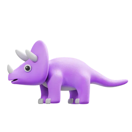 Triceratops  3D Icon