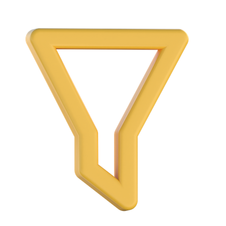 Trichter  3D Icon